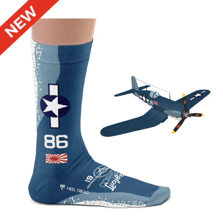 Chaussettes Lucybelle F4U-1 Corsair